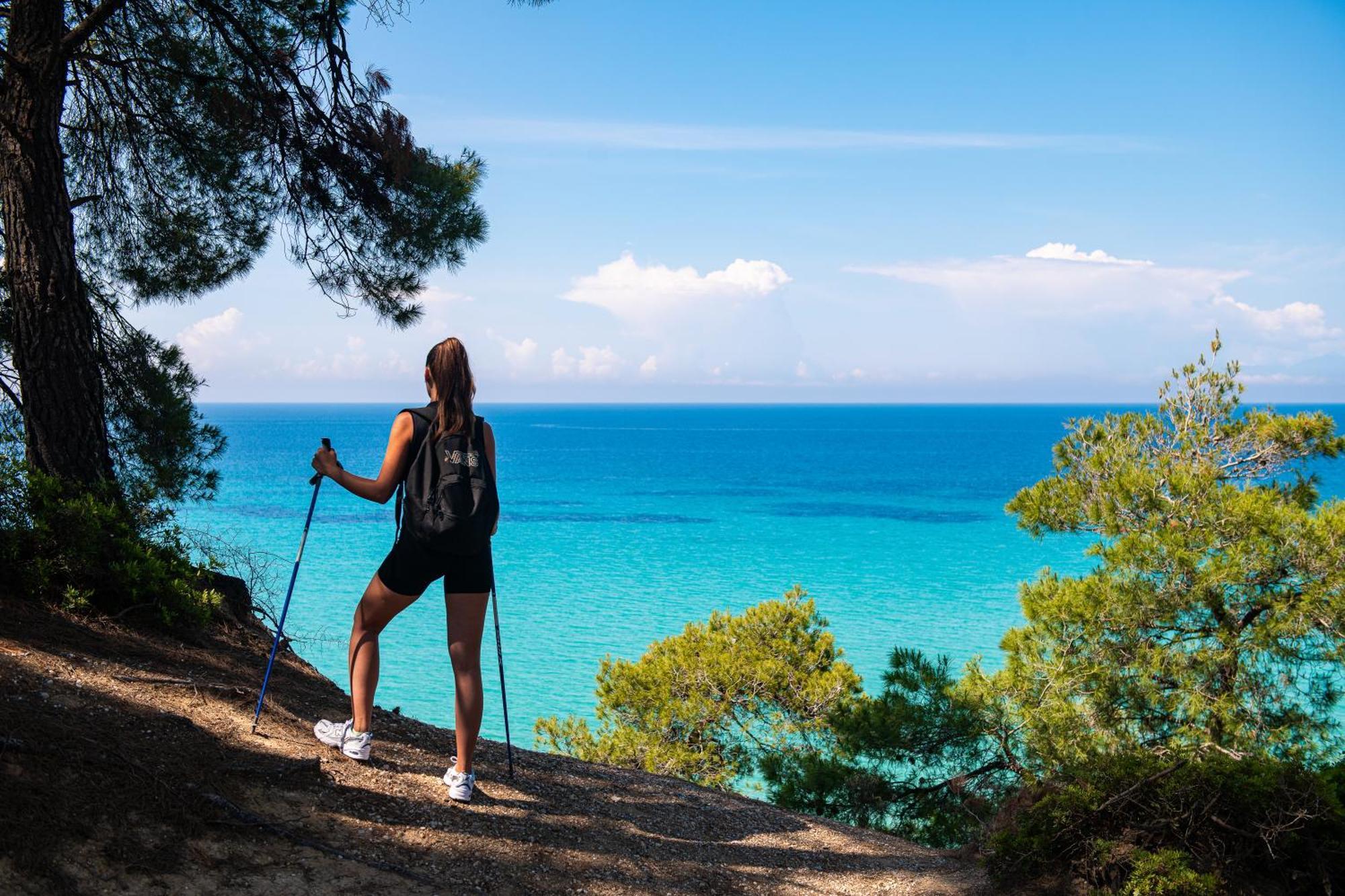 Simantro Resort Sani  Bagian luar foto Hiking in Crete